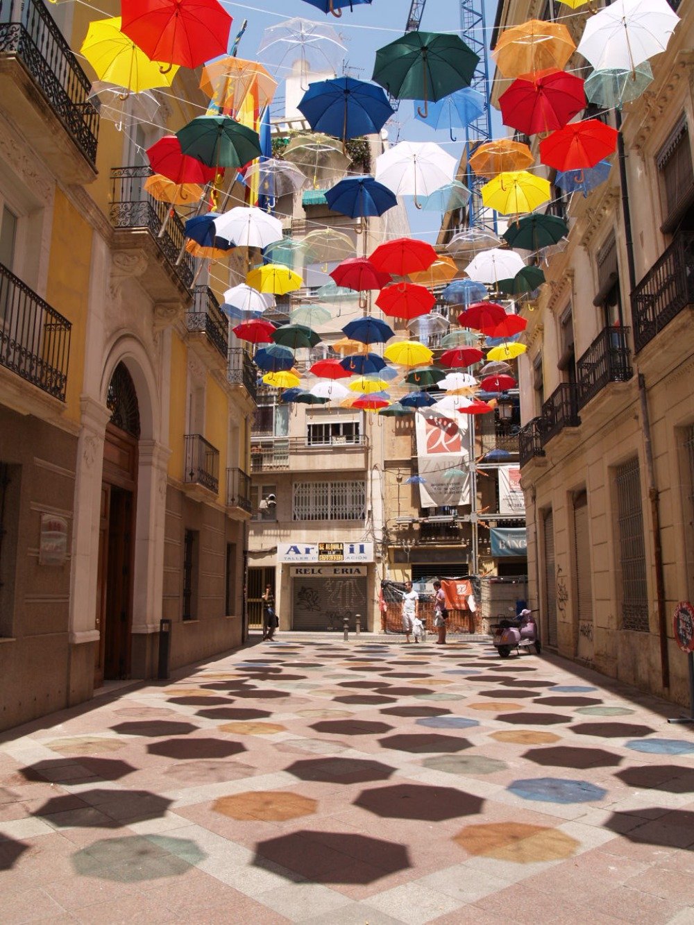 paraguas colores alicante 