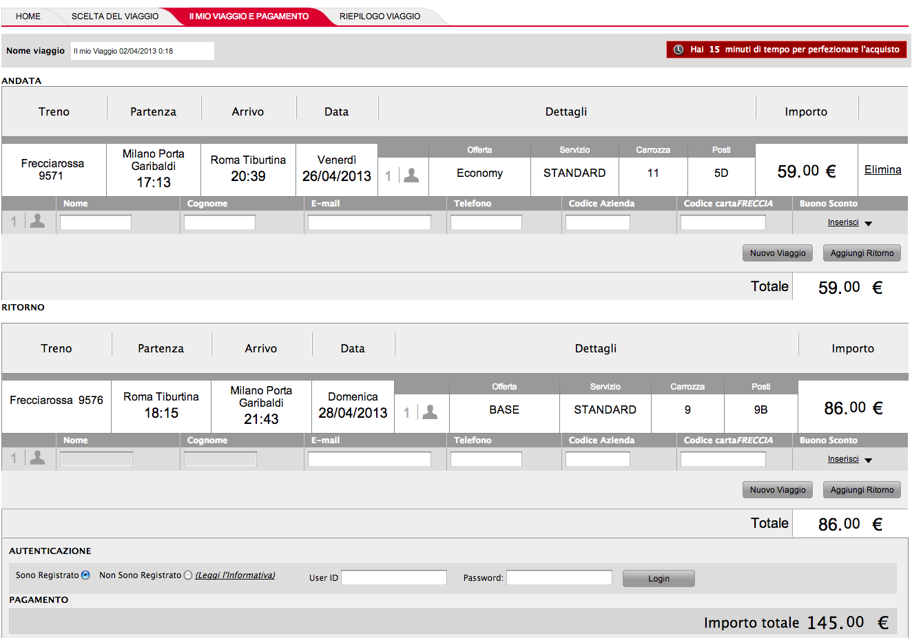 Create Ticket