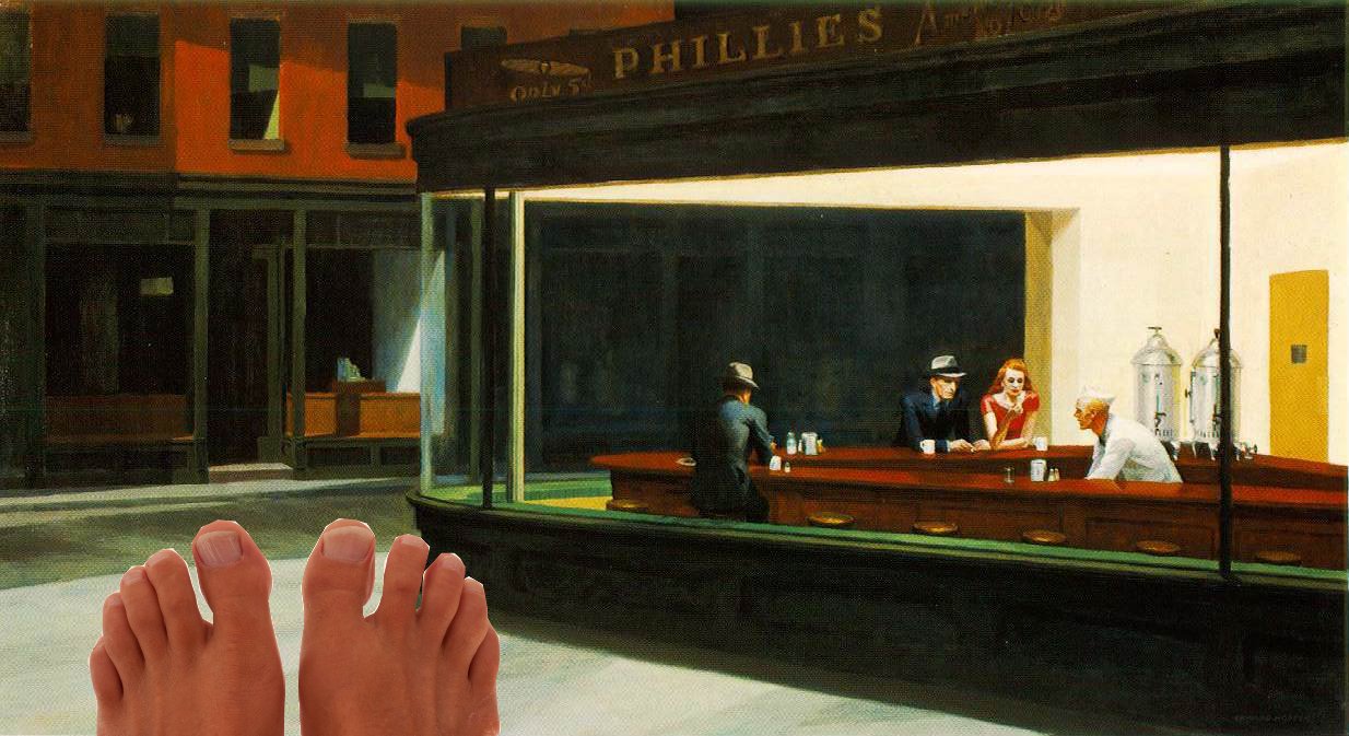 Hopper Feet