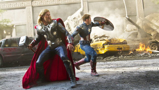 Los Vengadores de Marvel en Nueva York