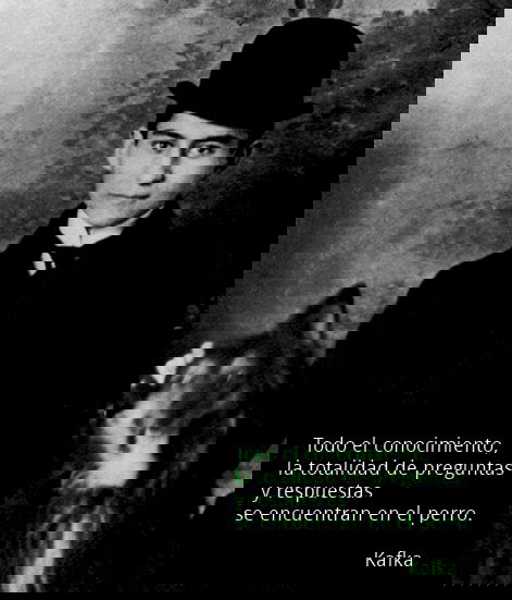 Kafka y su perro