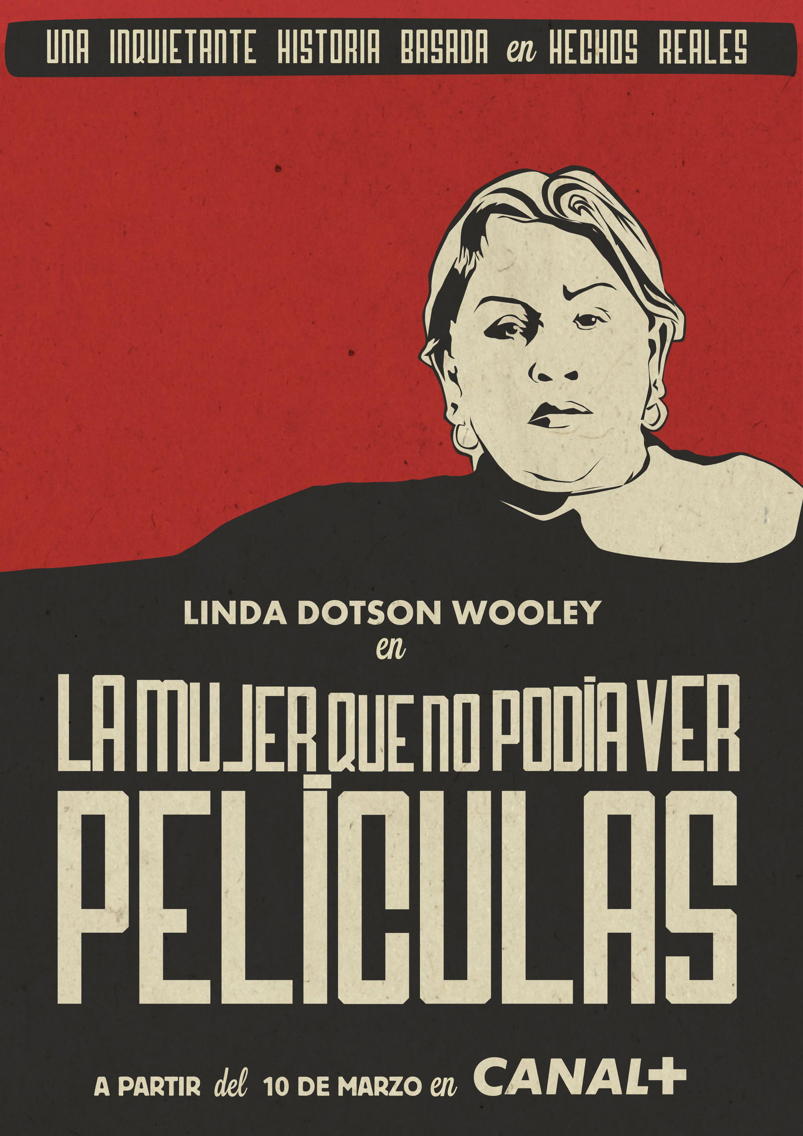 la mujer que no podia ver peliculas