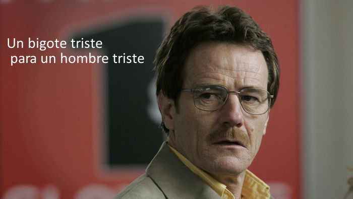 El bigotito de Walter White