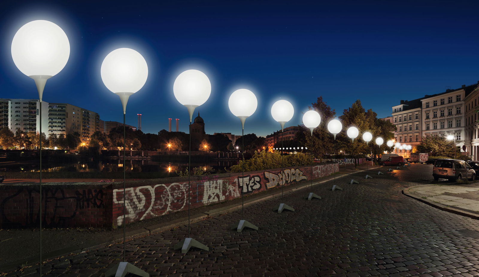 Visualization of the LICHTGRENZE at Engelbecken