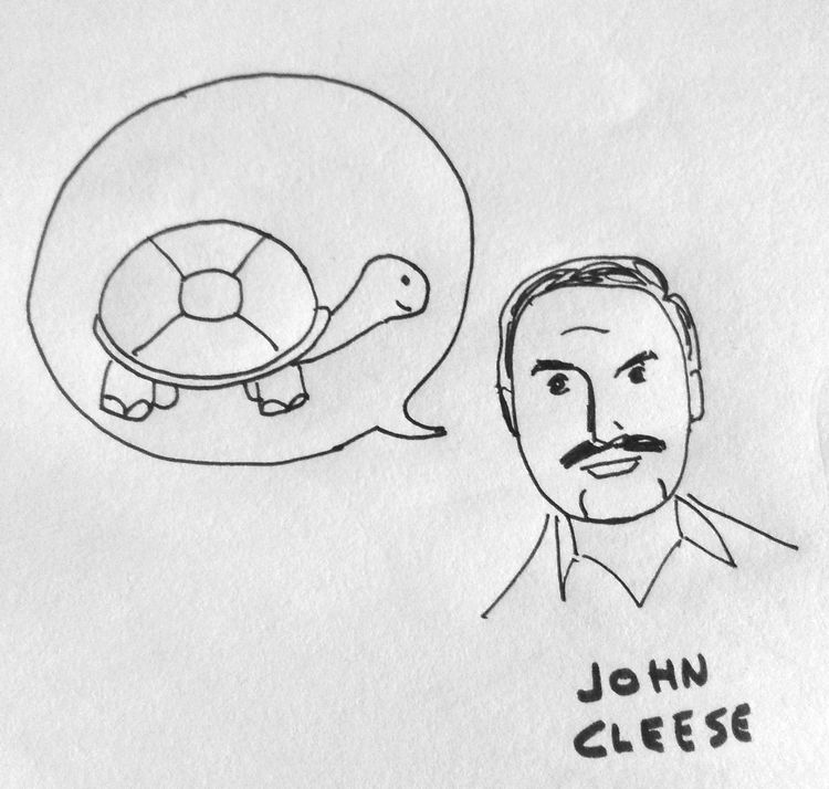 John Cleese y la tortuga