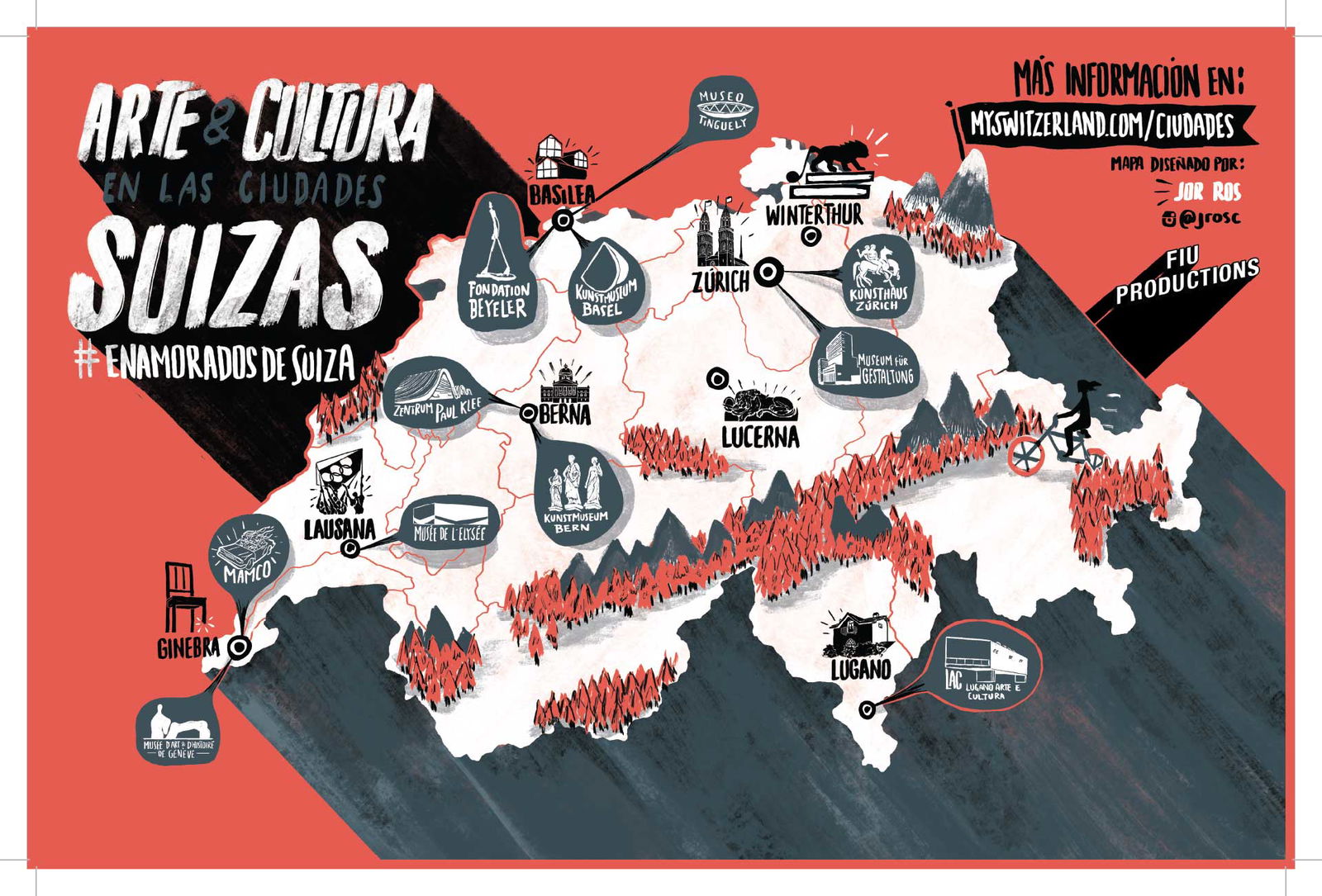 Jordi Ros se imaginó una versión mucho más «underground» de Suiza.