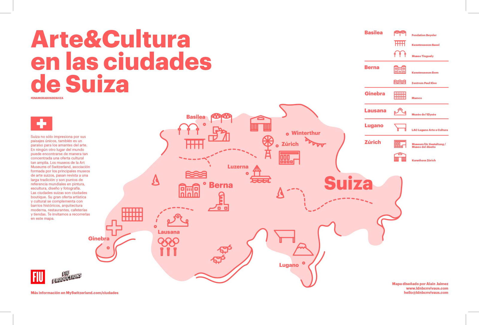 Los suizos tienen fama de ser tan organizados como este diseño de Alain Jaimez.