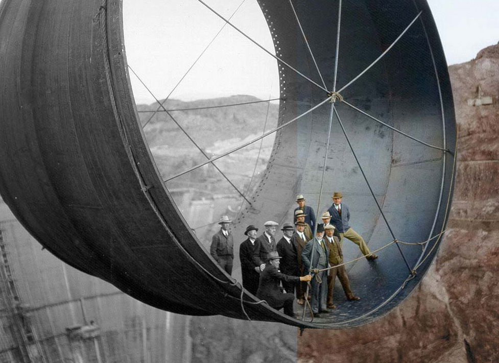 The paper time machine