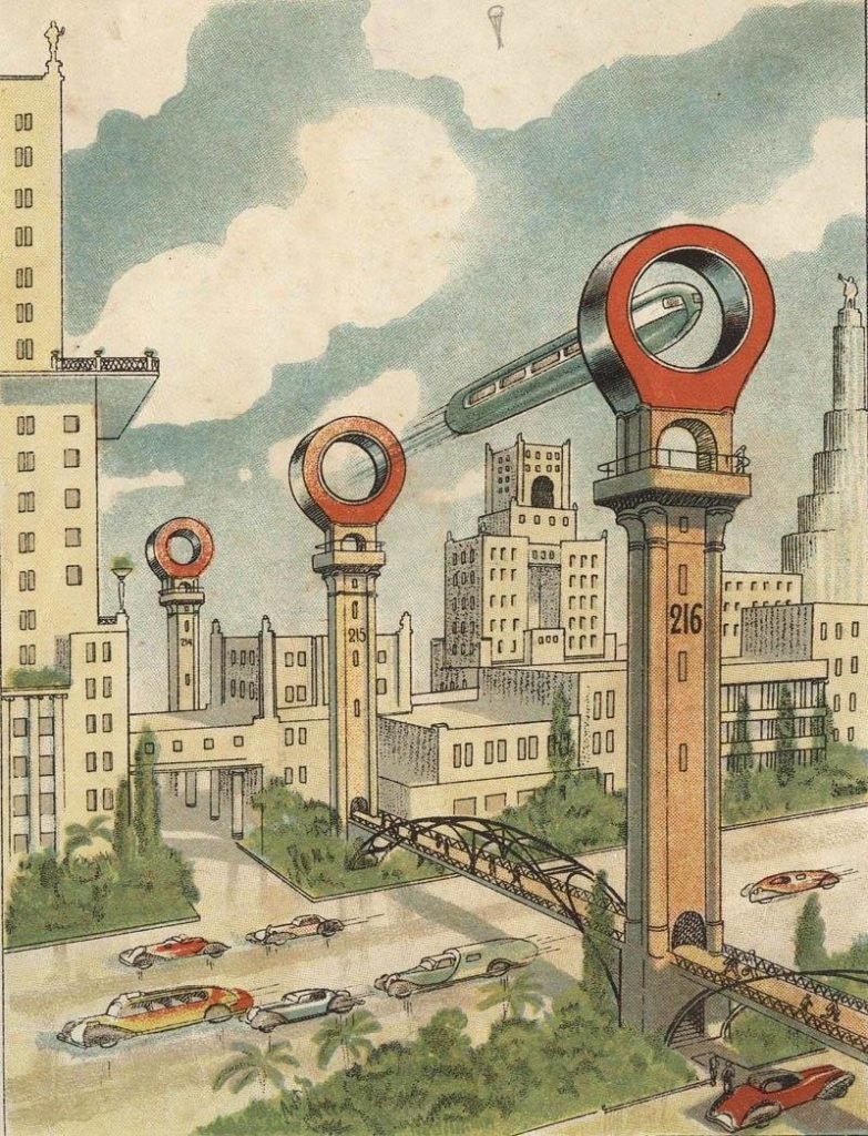 Ilustraciones futuristas (Años 30)