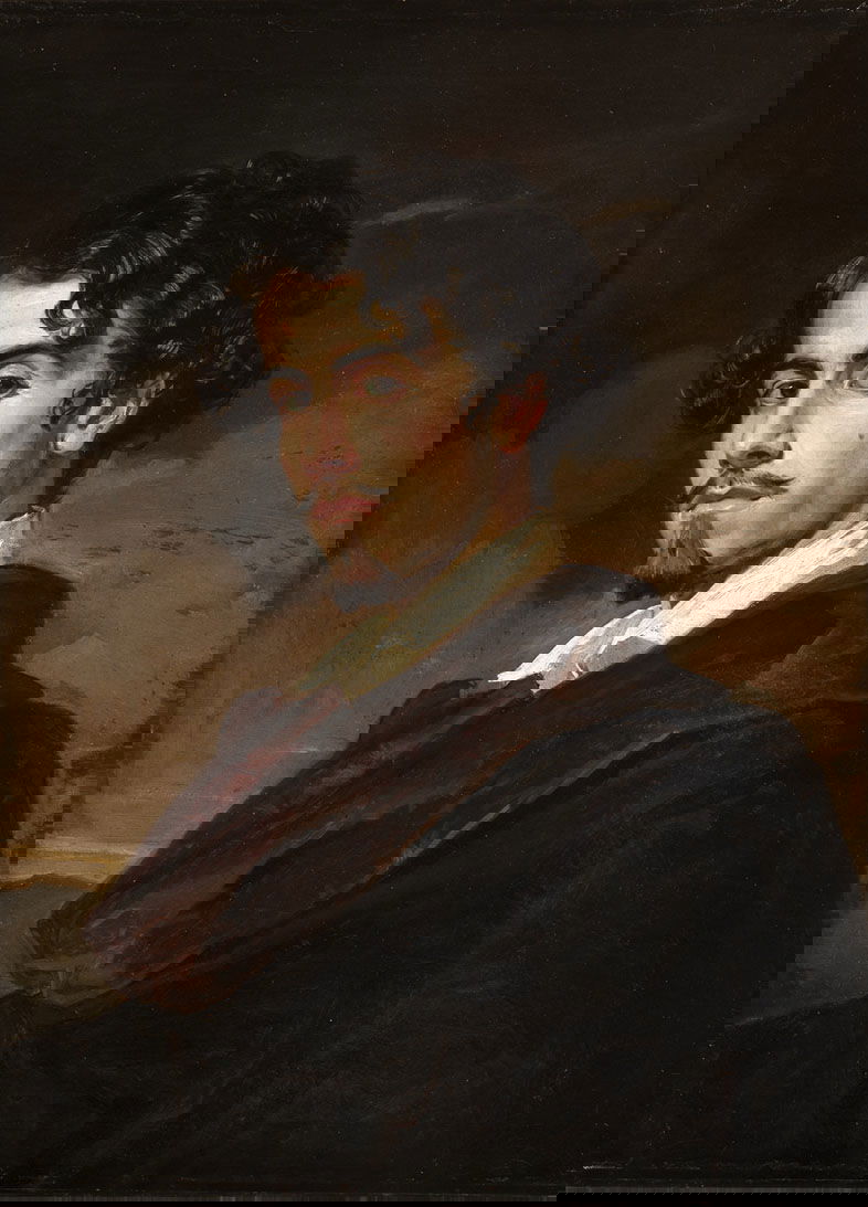 Gustavo Adolfo Bécquer retratado por su hermano Valeriano (1862)
