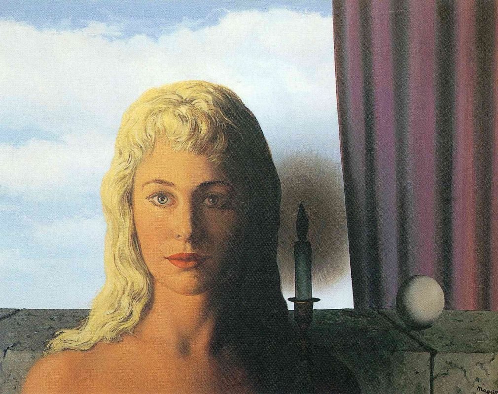 El hada ignorante - Magritte
