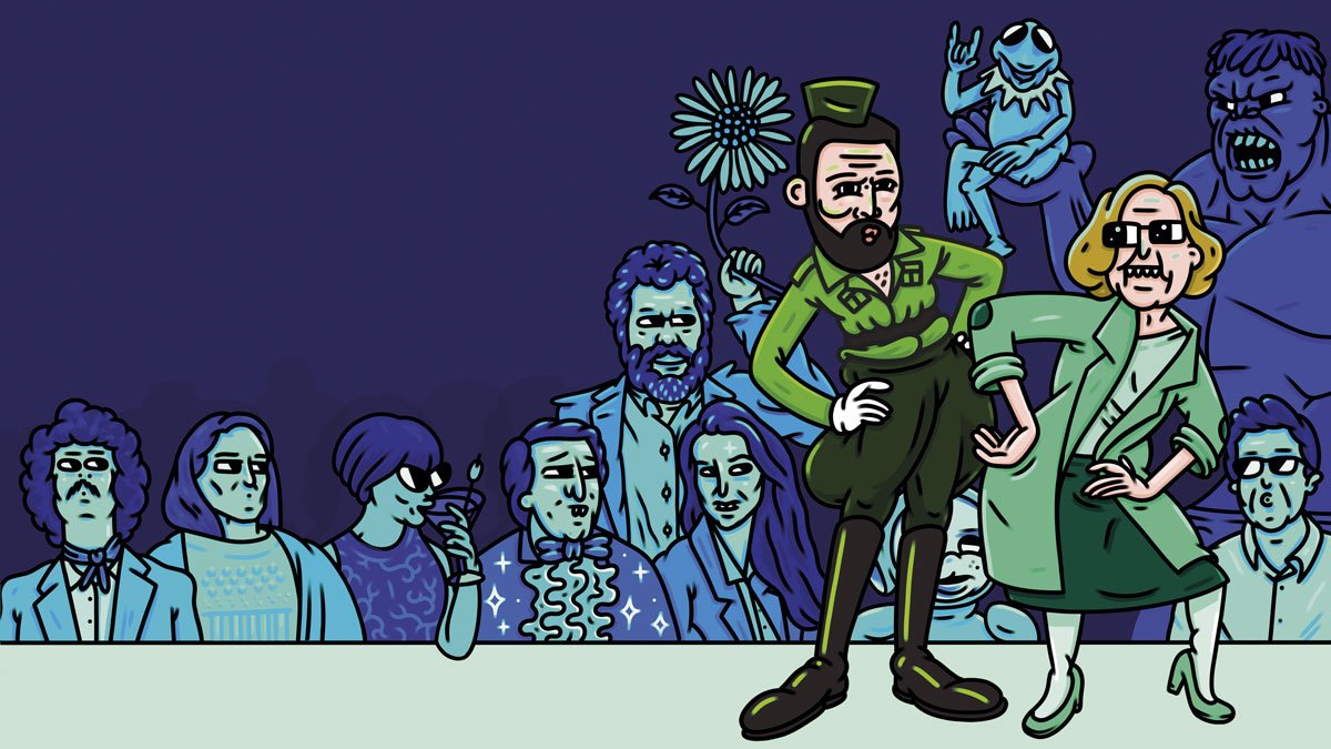 el verde en política