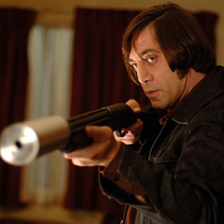 Javier Bardem en "No es país para viejos" basada en la novela de Cormac McCarthy