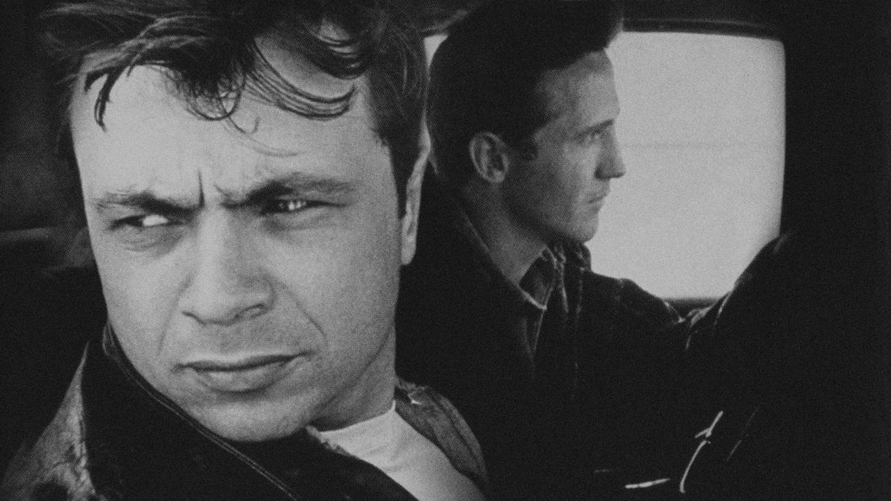 Robert Blake y Scott Wilson en A sangre fría basada en la novela de Truman Capote