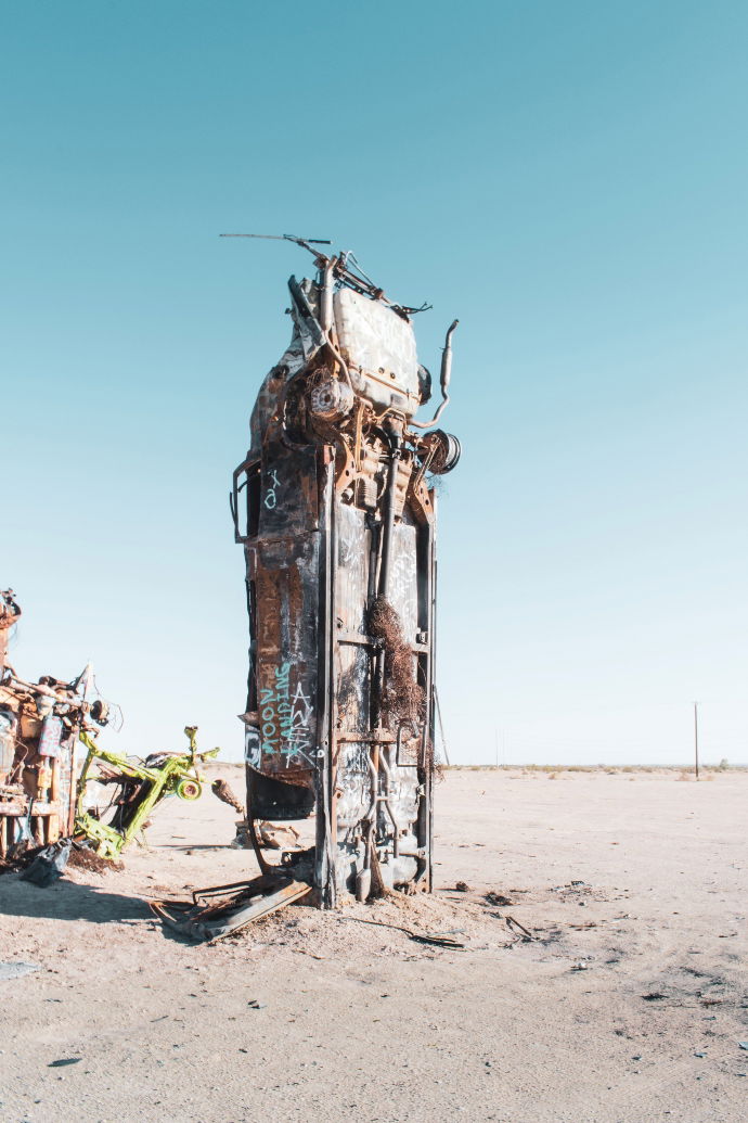 Slab City. La ciudad sin impuestos (y sin inodoros)