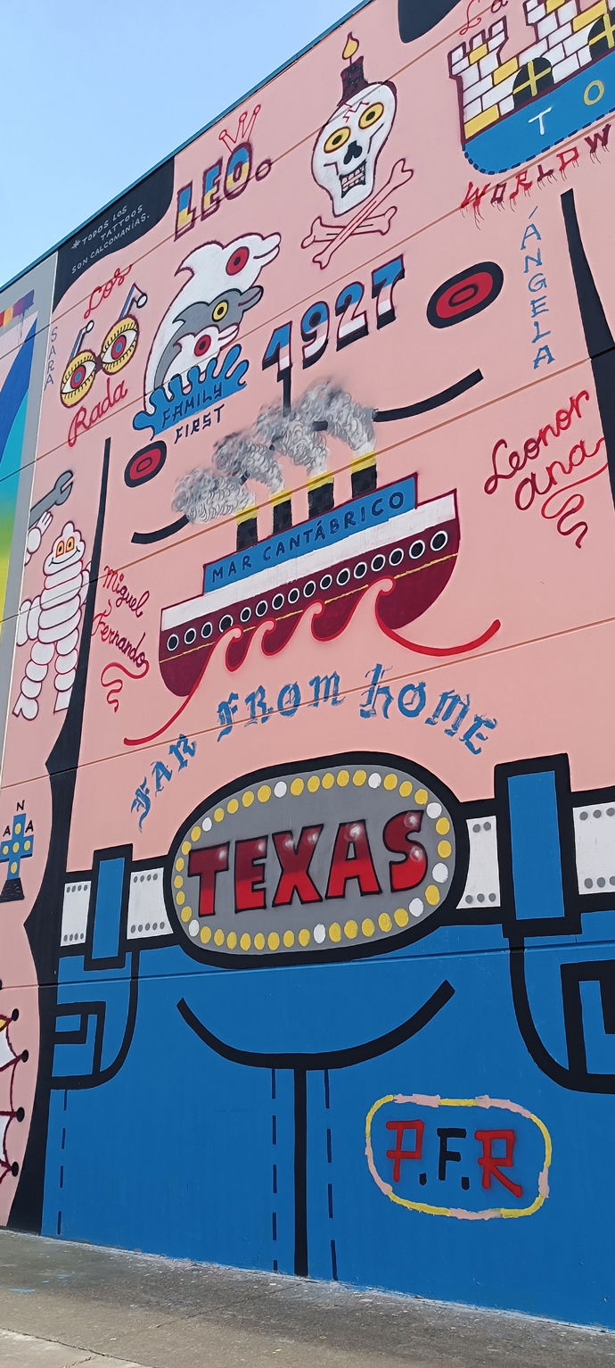 mural the art company shoes