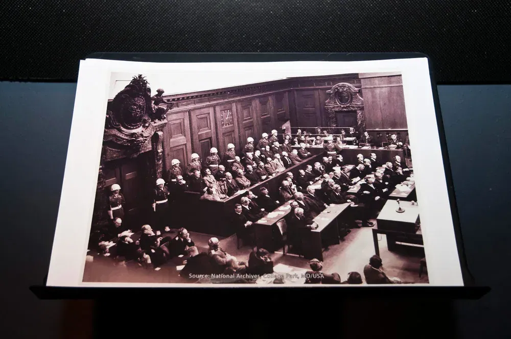 intérpretes en los juicios de Núremberg